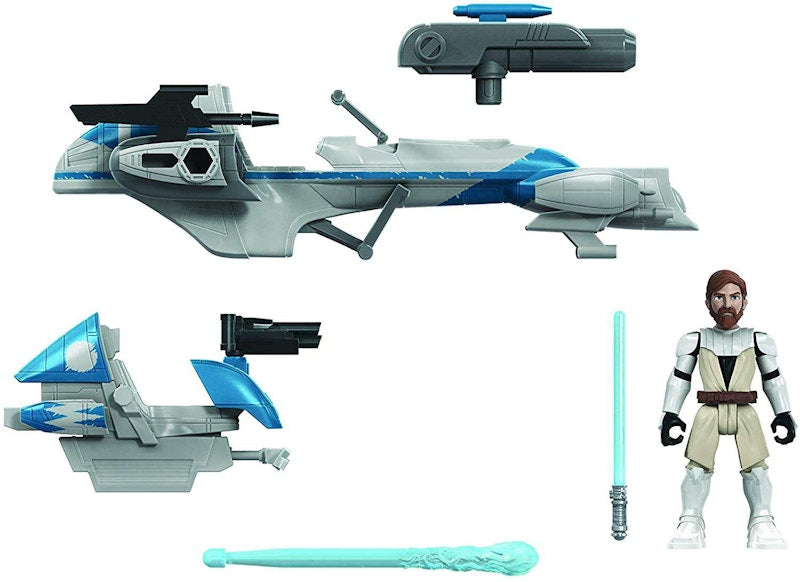 Hasbro Star Wars Mission Fleet Obi Wan Kenobi & BARC Speeder Vehicle & Figure