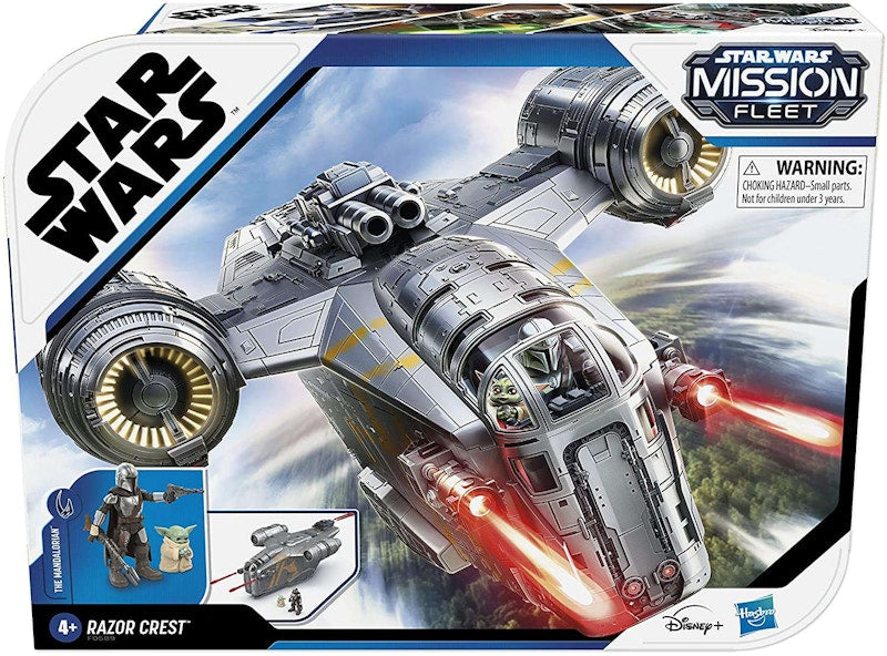 Hasbro Star Wars Mission Fleet Razor Crest with The Mandalorian & The Child Vehicle & Figure