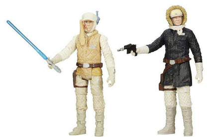 Hasbro Star Wars Mission Series Luke Skywalker & Han Solo Hoth Action Figure (2-Pack)