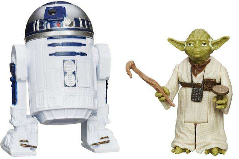 Hasbro Star Wars Mission Series R2D2 & Yoda Action Figure