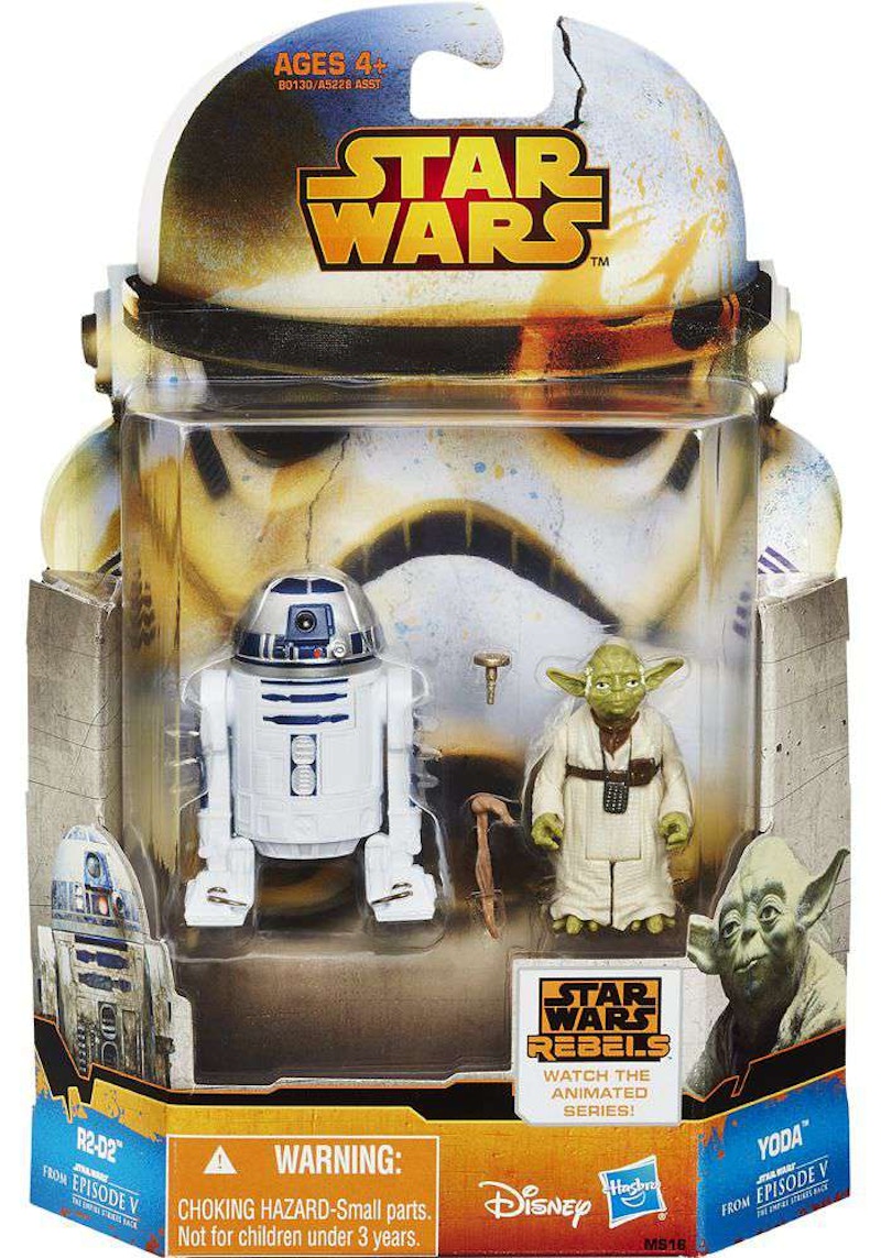 Hasbro Star Wars Mission Series R2D2 & Yoda Action Figure