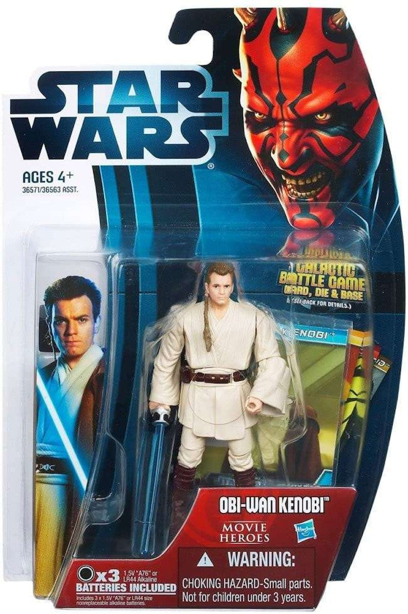 Hasbro Star Wars Movie Heroes Obi-Wan Kenobi Version 2 Action Figure