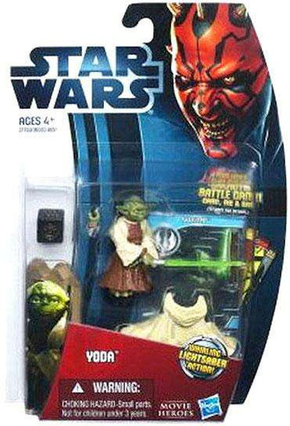 Hasbro Star Wars Movie Heroes Yoda Action Figure