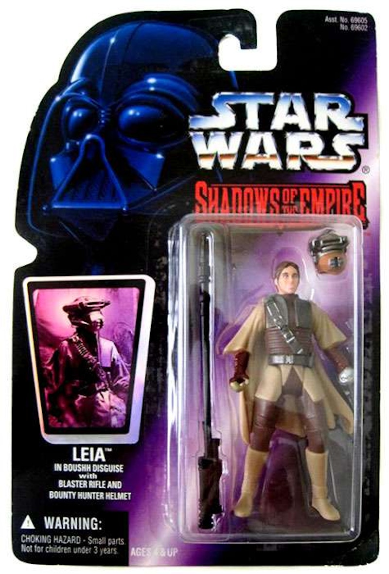 Hasbro Star Wars Power of the Force POTF2 Shadows of the Empire Leia in Boushh Disguise Action Figure