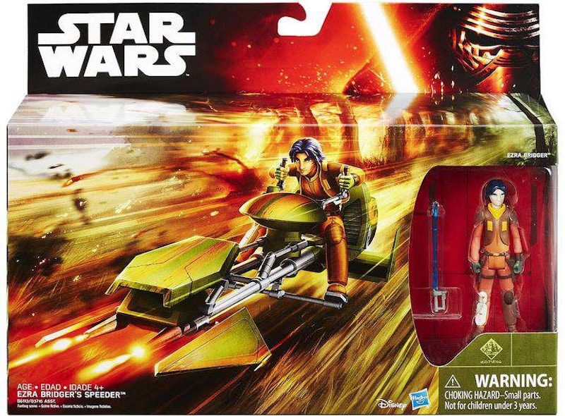 Hasbro Star Wars Rebels Ezra Bridger's Speeder with Ezra Class Vehicle & Figure