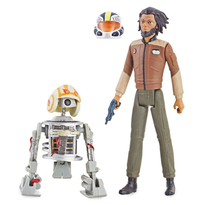 Hasbro Star Wars Resistance Jarek Yeager & Bucket (R3-B7) Action Figure (2-Pack)