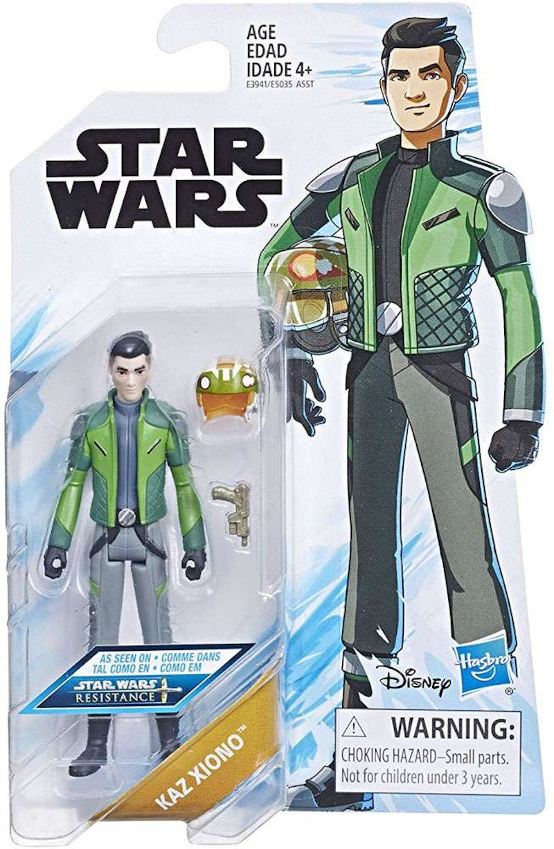 Hasbro Star Wars Resistance Kaz Xiono Action Figure