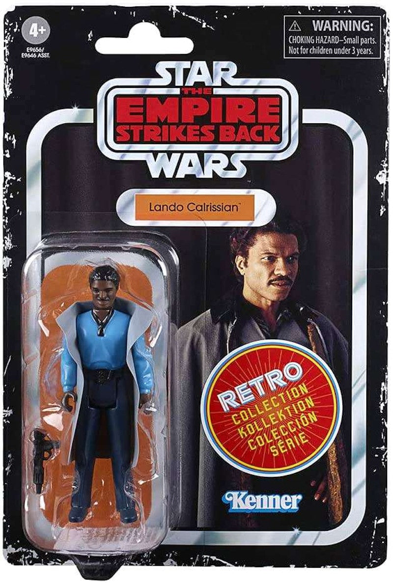 Hasbro Star Wars Retro Collection Lando Calrissian Walmart Exclusive Action Figure