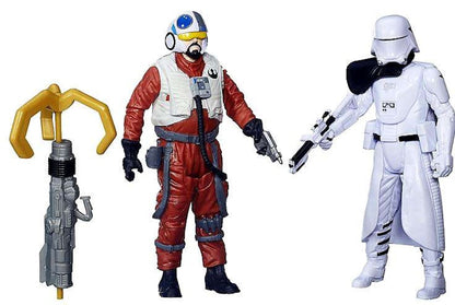 Hasbro Star Wars The Force Awakens Snap Wexley & Snowtrooper Officer Action Figure (2-Pack)