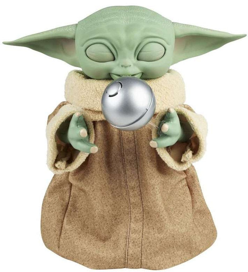 Hasbro Star Wars The Mandalorian Galactic Snackin' Grogu Animatronic Action Figure