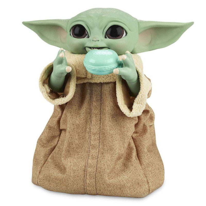 Hasbro Star Wars The Mandalorian Galactic Snackin' Grogu Animatronic Action Figure