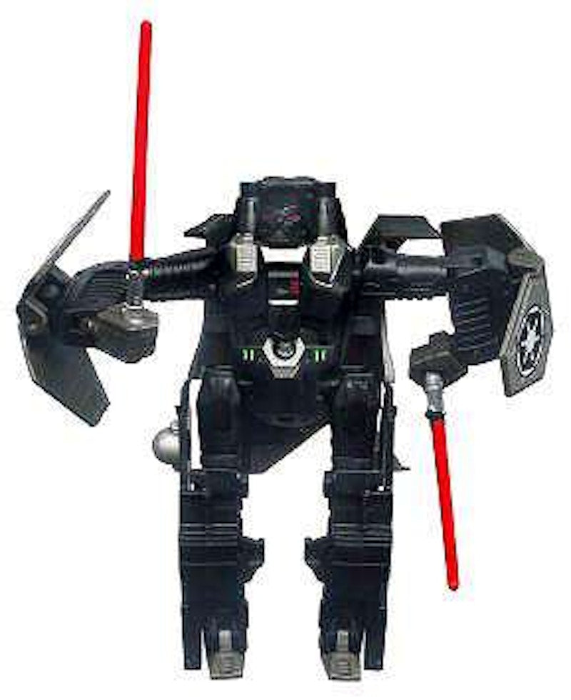 Hasbro Star Wars Transformers 2012 Class I Darth Vader to Sith Starfighter Action Figure