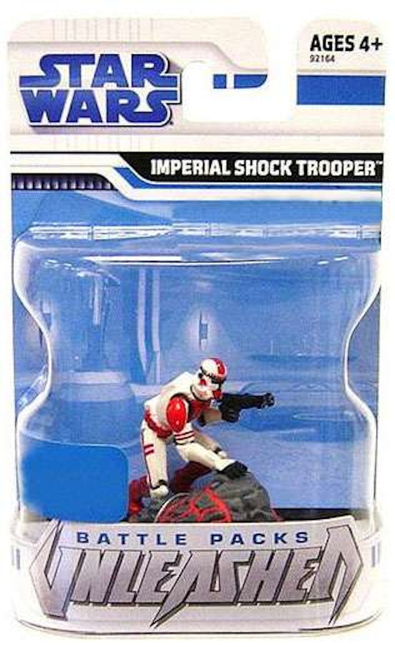 Hasbro Star Wars Unleashed Battle Pack Imperial Shock Trooper Walmart Exclusive