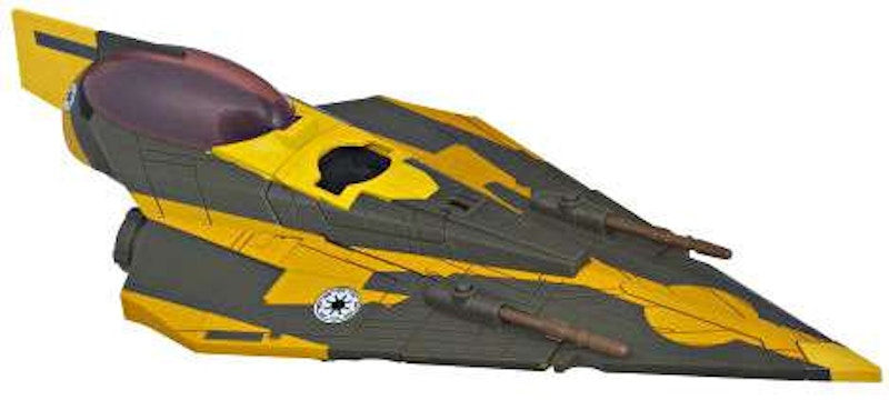 Hasbro Star Wars 2012 Anakin's Jedi Starfighter Vehicle
