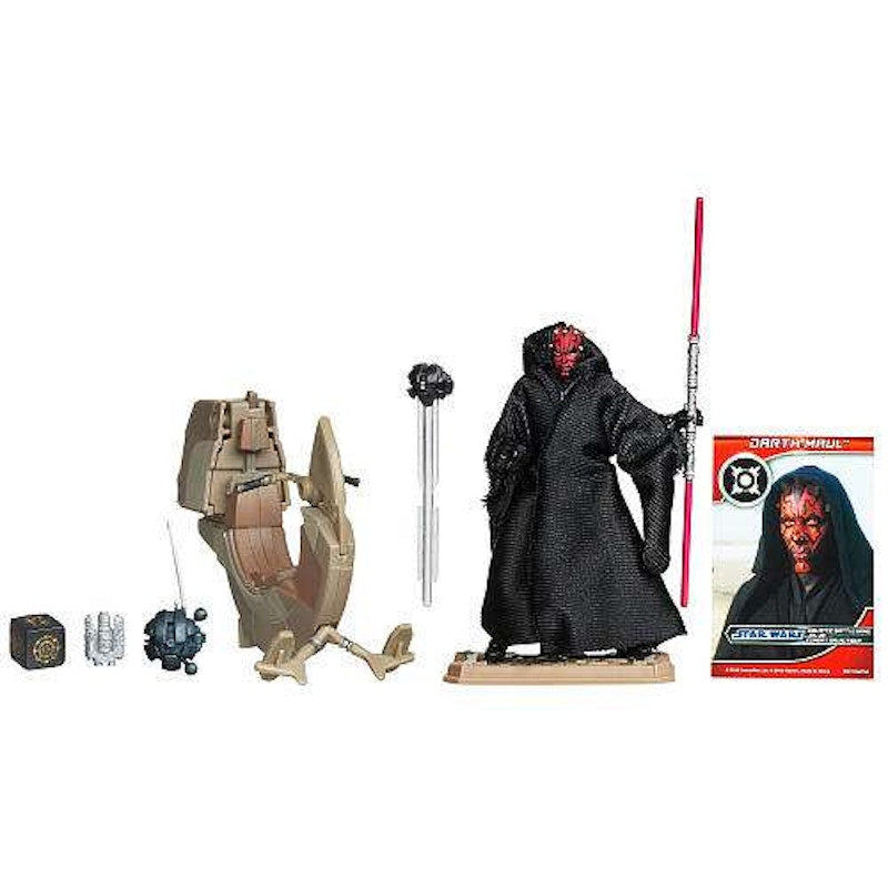 Hasbro Star Wars 2012 Sith Speeder with Darth Maul Set Vehicle & Figure