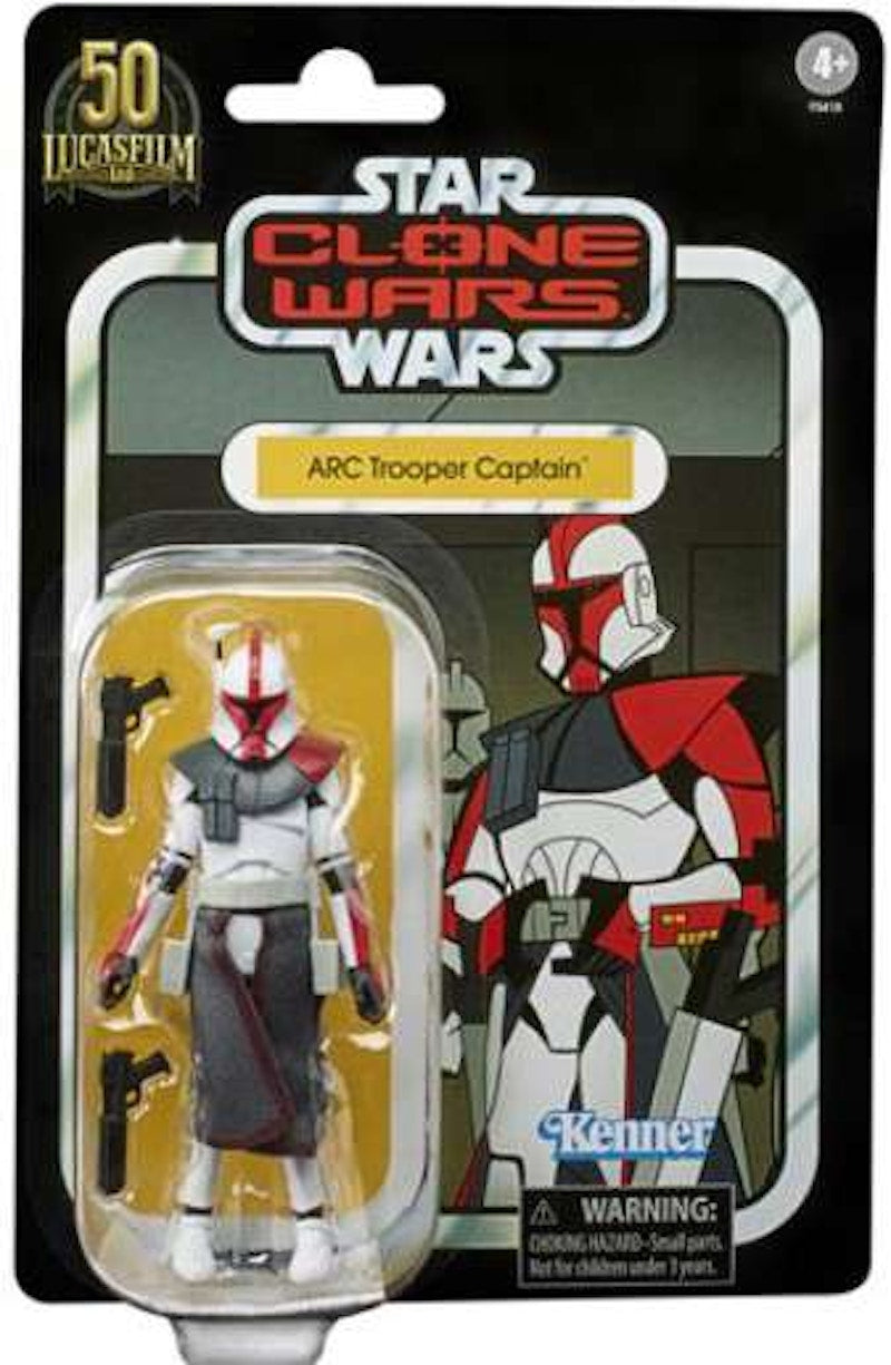 Hasbro Star Wars Vintage Collection ARC Trooper Captain Lucasfilm 50th Anniversary Action Figure