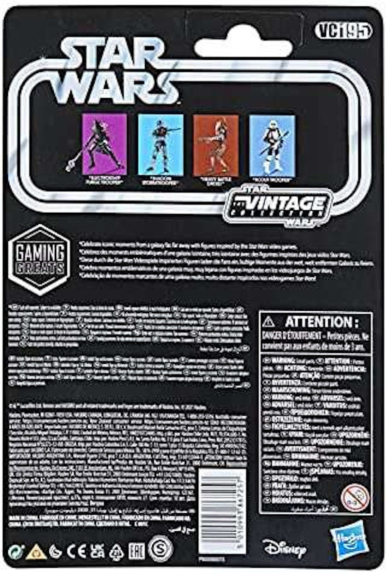 Hasbro Star Wars Vintage Collection Electrostaff Purge Trooper Entertainment Earth Exclusive Action Figure