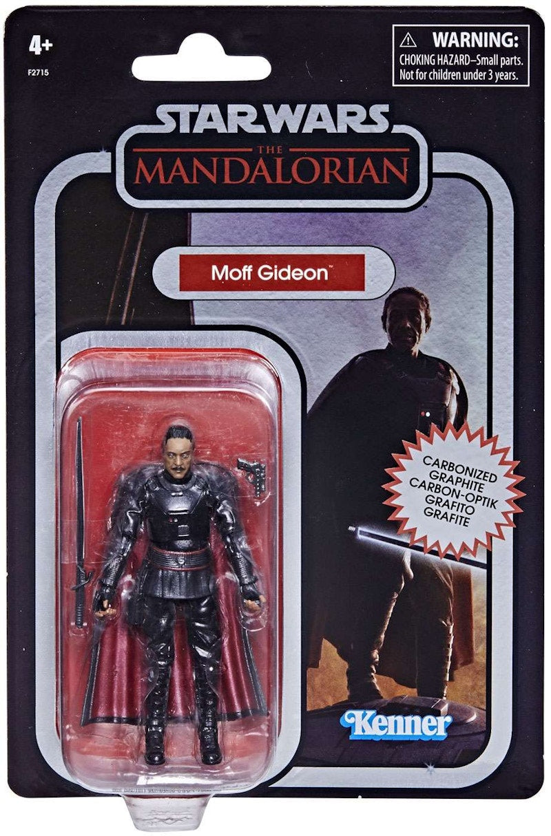 Hasbro Star Wars Vintage Collection Moff Gideon Carbonized Action Figure