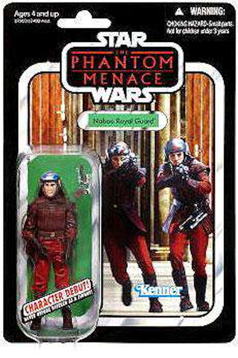 Hasbro Star Wars Vintage Collection Phantom Menace Naboo Royal Guard Action Figure