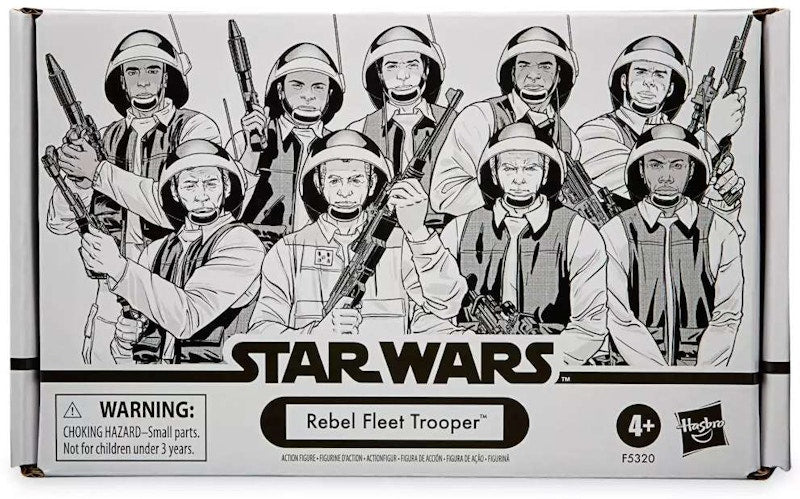 Hasbro Star Wars Vintage Collection Rebel Fleet Trooper Action Figure (4-Pack)