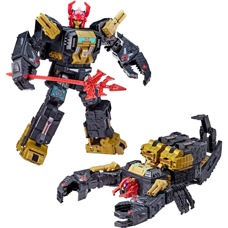 Hasbro Transformers Generations Selects War For Cybertron Titan Black Zarak Exclusive Figure Black