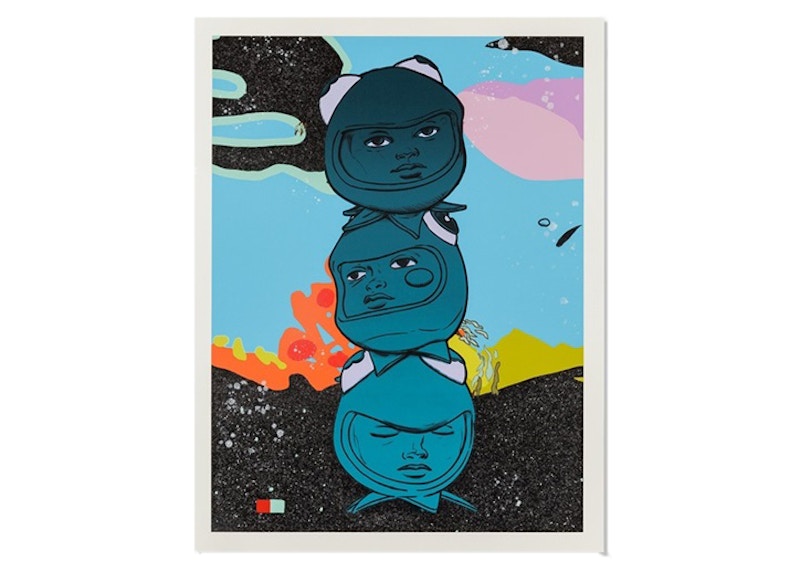 Hebru Brantley 3 The Hard Way Print (Signed, Edition of 125)