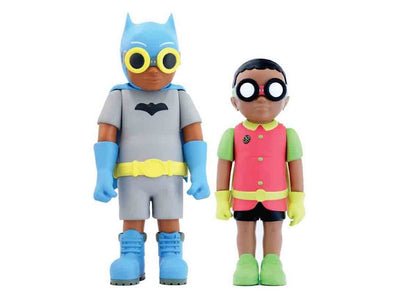 Hebru Brantley Flynamic Duo 66' - Batboy & Sparrow Set of 2 Sculptures