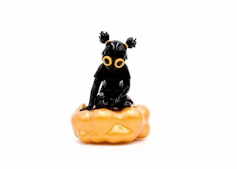 Hebru Brantley Gaia Figure Black/Gold