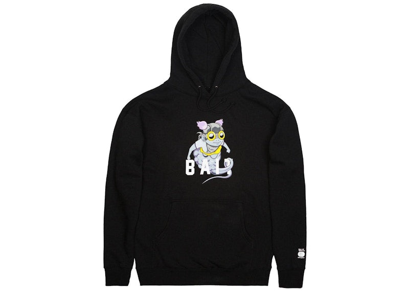 Hebru Brantley x BAIT Fly Girl Hoodie Black
