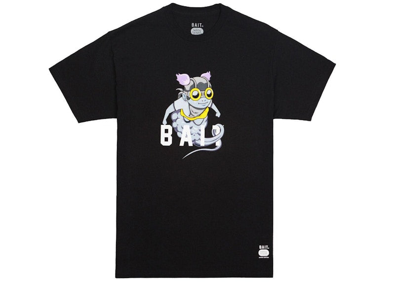 Hebru Brantley x BAIT Fly Girl Tee Black