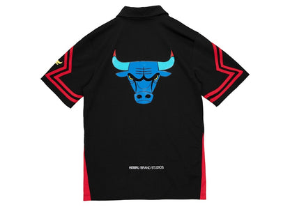 Hebru Brantley x Mitchell & Ness Chicago Bulls Shooting Shirt Black