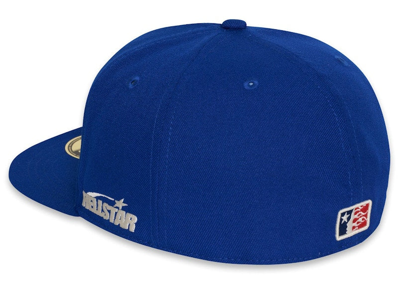 Hellstar Baseball Fitted Hat Blue