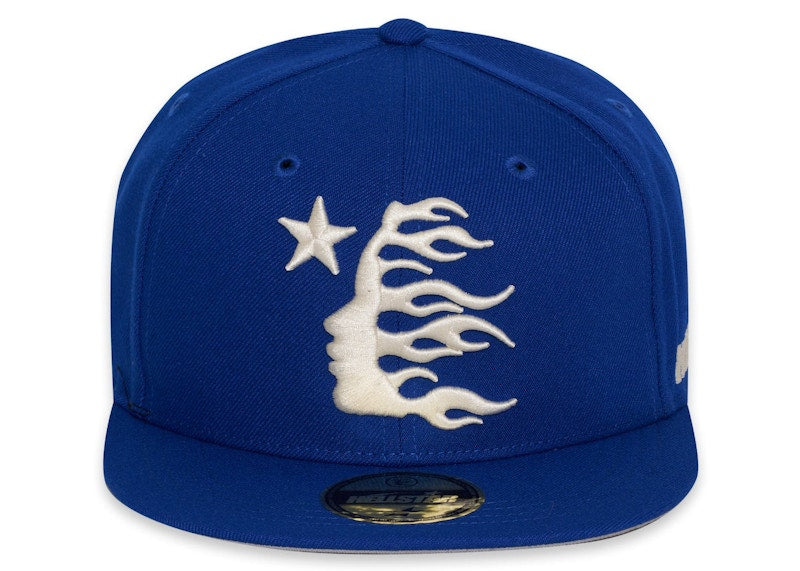 Hellstar Baseball Fitted Hat Blue
