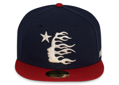 Hellstar Baseball Fitted Hat Navy