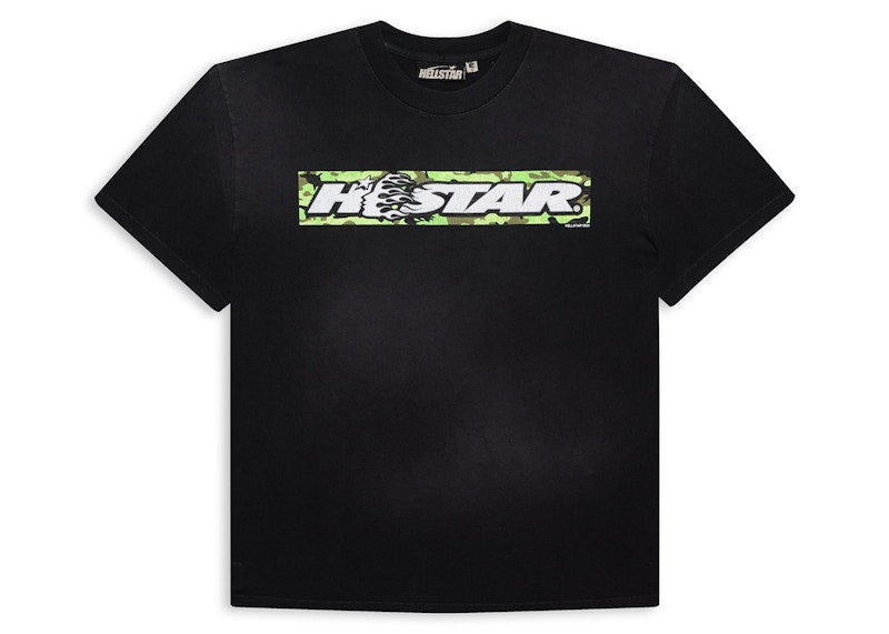Hellstar Box Logo T-Shirt Green