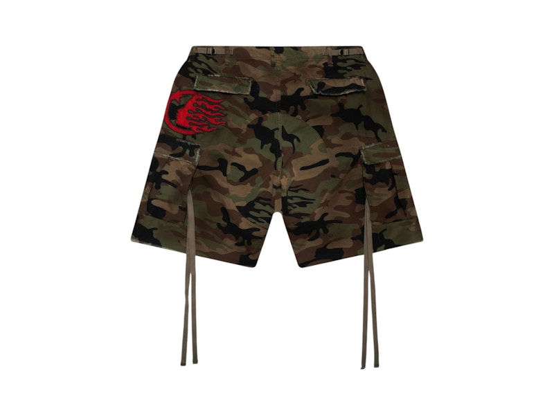 Hellstar Cargo Shorts Camo