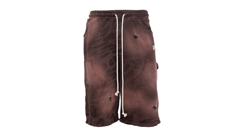 Hellstar Carpenter Laser Shorts Brown