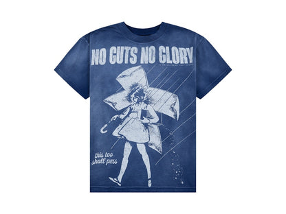 Hellstar Carry Your Cross Tee Navy