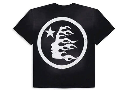 Hellstar Classic Logo Gel Print T-shirt Black