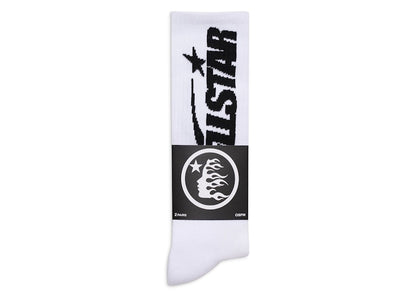 Hellstar Classic Socks (2-Pack) Black/White