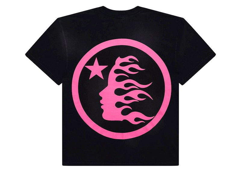 Hellstar Classic T-shirt (Gel Print) Black/Pink