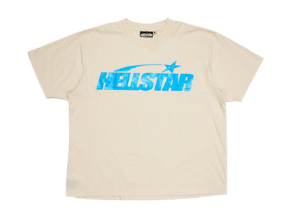 Hellstar Classic T-shirt (Gel Print) White/Blue