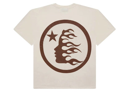 Hellstar Classic T-shirt (Gel Print) White/Brown