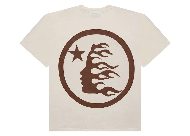 Hellstar Classic T-shirt (Gel Print) White/Brown