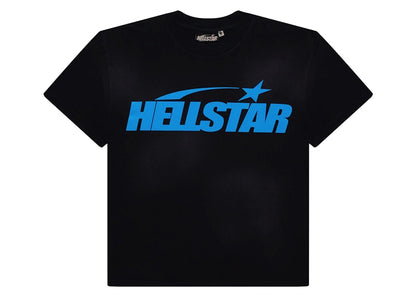 Hellstar Classic T-shirt (Regular Print) Black/Blue