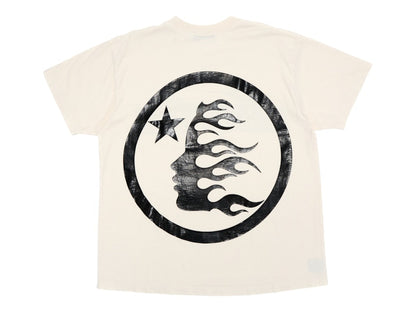 Hellstar Classic T-shirt White/Black (Gel Print)