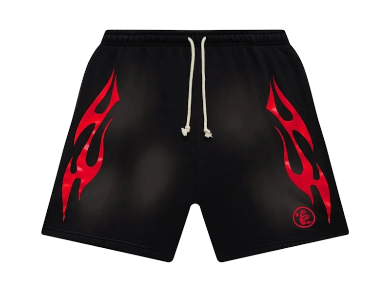 Hellstar Flame Short Black/Red