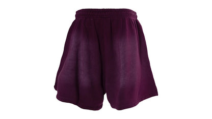 Hellstar Flame Shorts Brown