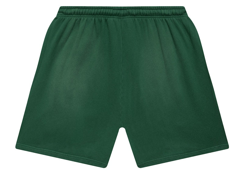 Hellstar Flame Shorts Green