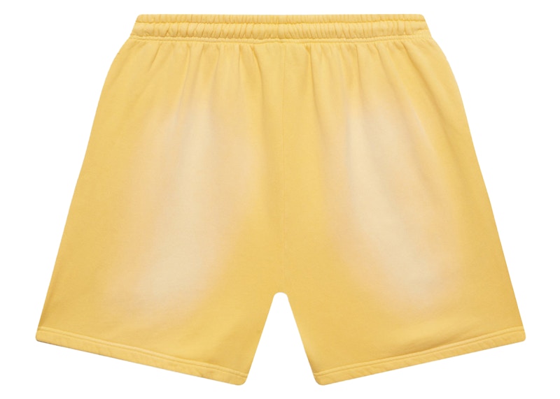 Hellstar Flame Shorts Yellow